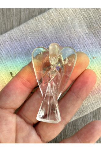 Angelito de la guarda de Cuarzo cristal grande 2