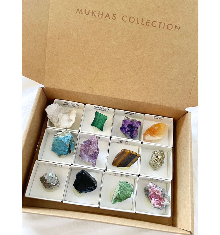 Cajita minerales de colección...