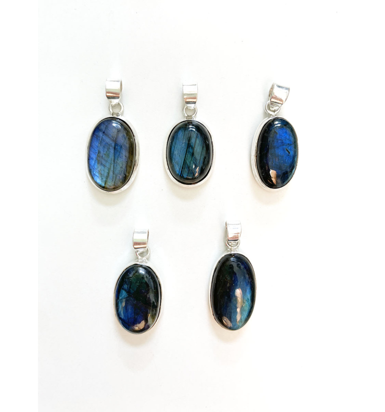 Colgante Labradorita de Madagascar