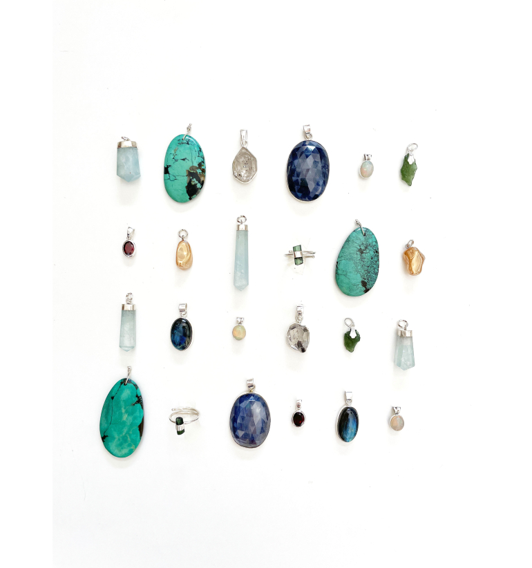 COLECCIÓN CÁPSULA: Colgante Ópalo de...