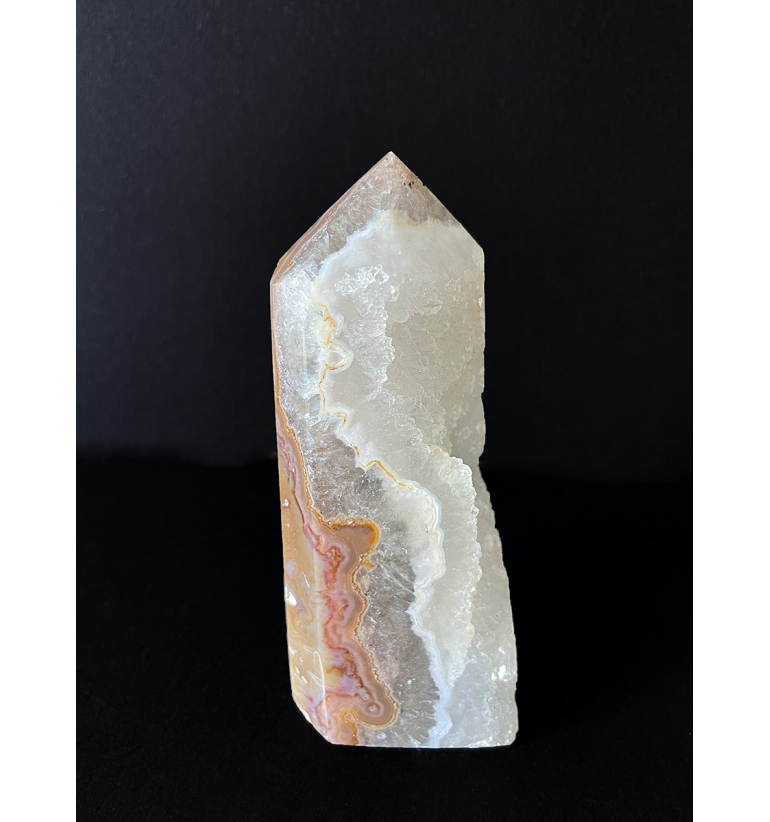 Punta generadora Ágata natural 282gr