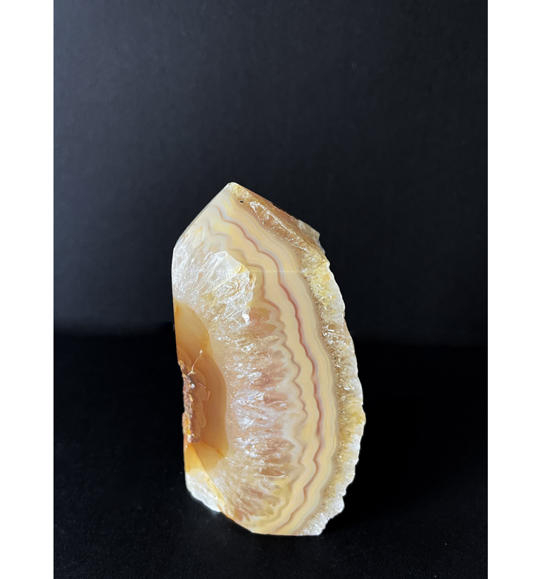 Punta generadora Ágata natural 218gr