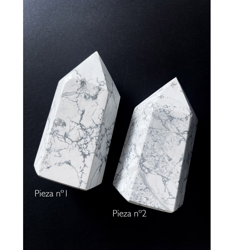 Punta generadora Howlita 531gr