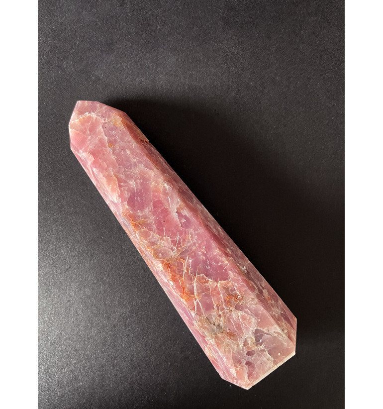 Cuarzo Hematoide rosa 491gr