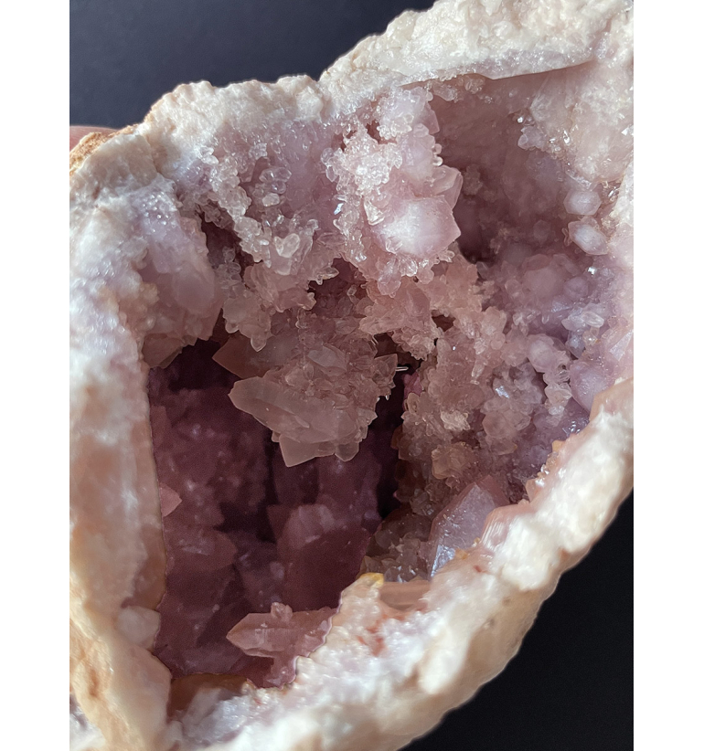 Geoda Amatista rosa Patagonia 423gr