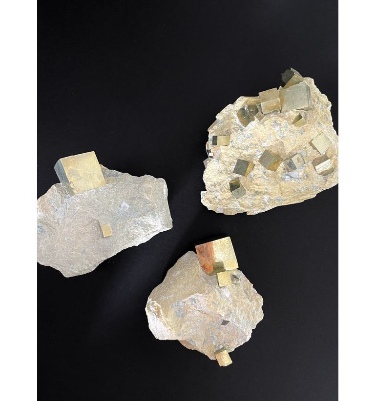 Pirita de Navajún con matriz (219-378gr)
