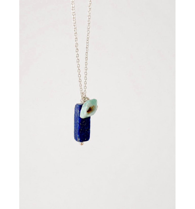 Mujeres Oceánicas: Collar Lapislázuli...