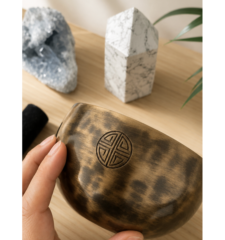 Cuenco Tibetano Luna 7 metales