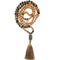 Guardian Mala con Gemas naturales y Sándalo