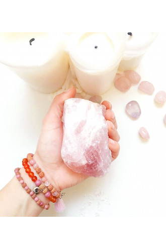 Fairy pulsera con Gemas naturales y Rudraksha 2