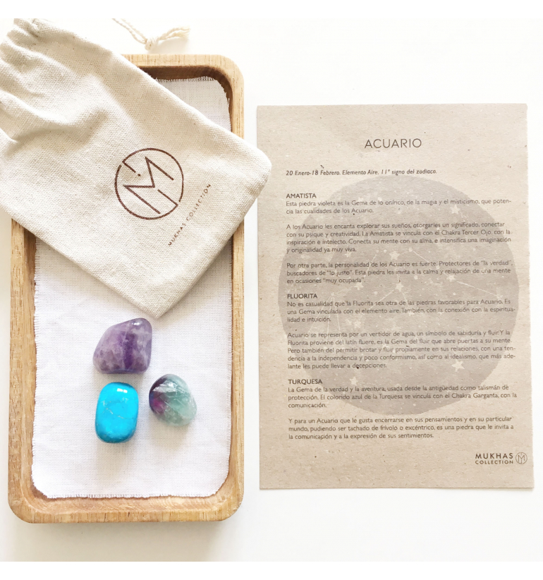 ACUARIO y las Gemas que conectan con su signo zodiacal