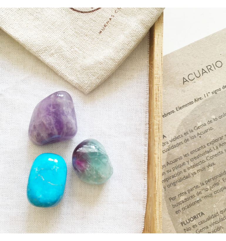 ACUARIO y las Gemas que conectan con su signo zodiacal