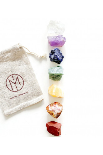 Bolsita de Gemas con los siete Chakras 2