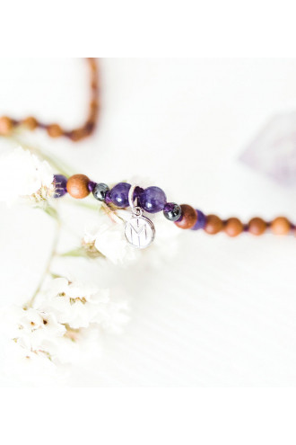 Tao Mala con Gemas naturales y Sándalo 2