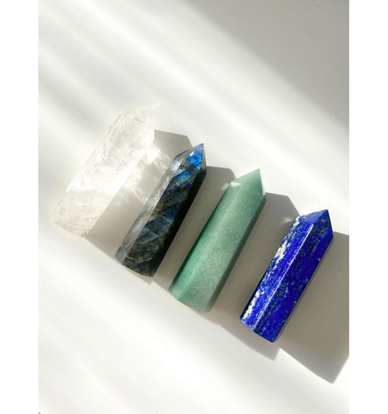 Punta Generadora Cuarzo cristal