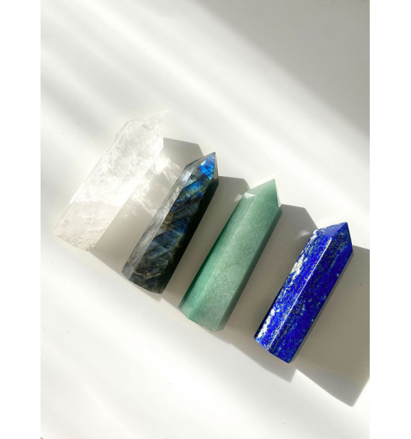 Punta Generadora Cuarzo cristal