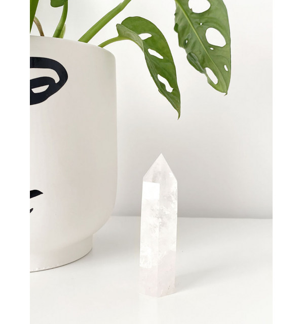 Punta Generadora Cuarzo cristal