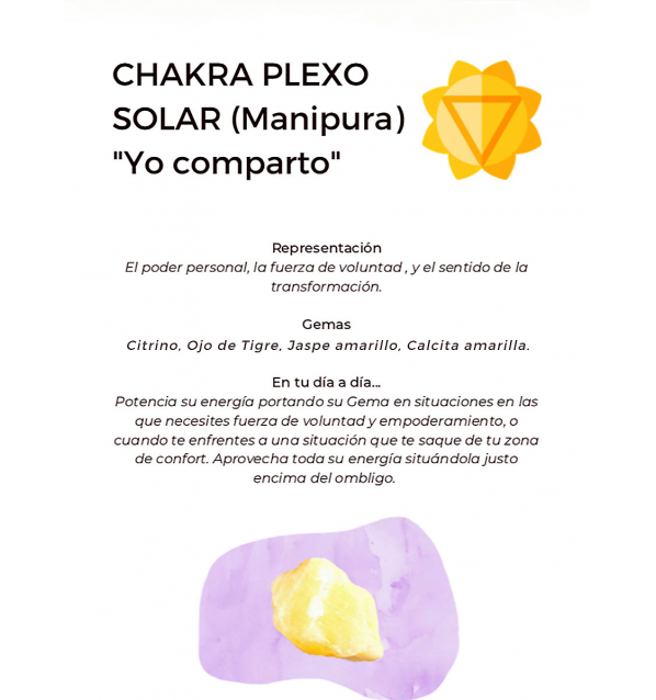 Chakra Plexo Solar Collar
