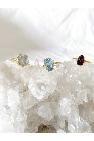 Soles Anillo de Plata libre de químicos, Oro y Gemas naturales 2