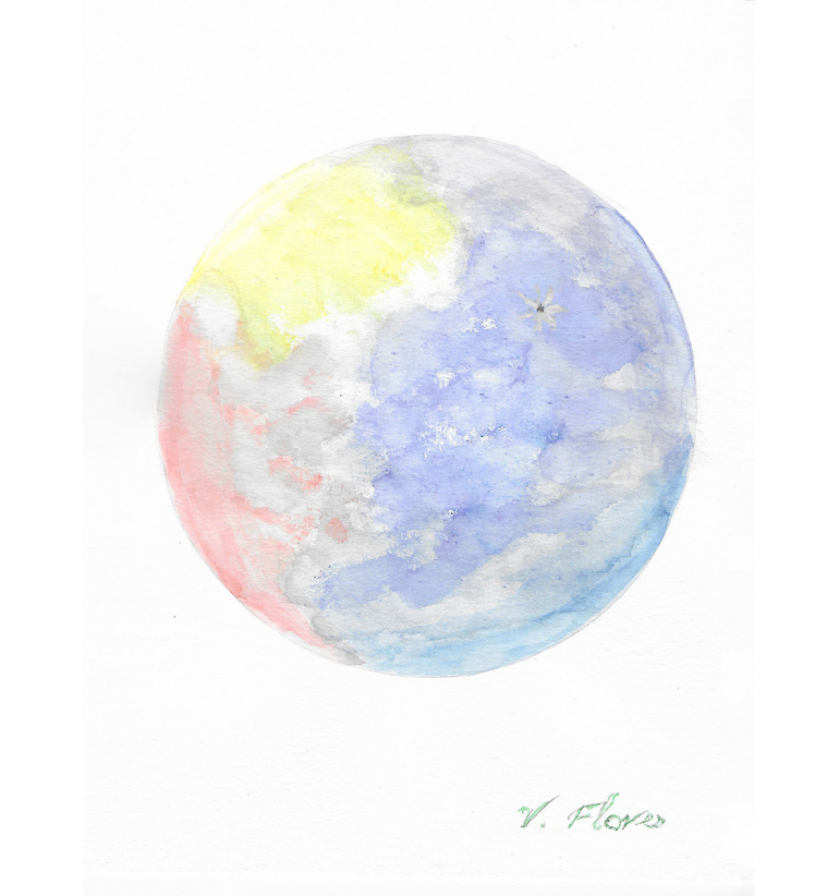 Ed. Limitada: LÁMINAS ACUARELA LUNAS...