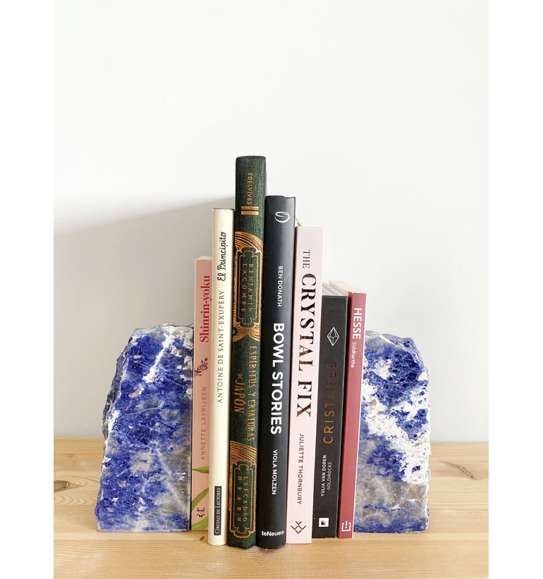 Sujetalibros Sodalita en bruto 2,5kg