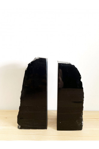 Sujetalibros de Obsidiana para rodear de bienestar y armonía tu hogar 2