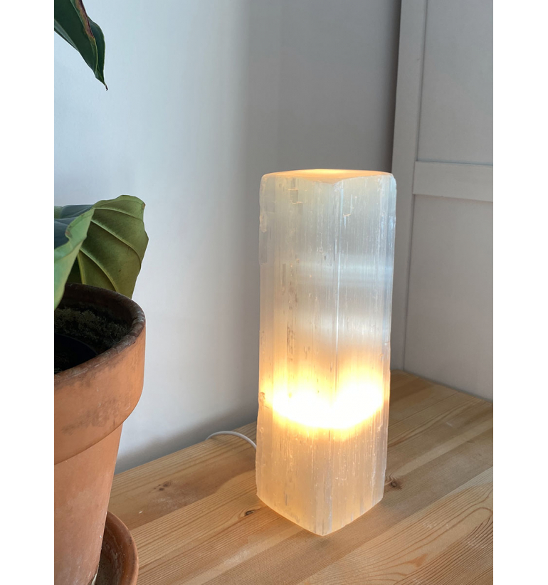 Lámpara de Selenita calidad extra 5kg