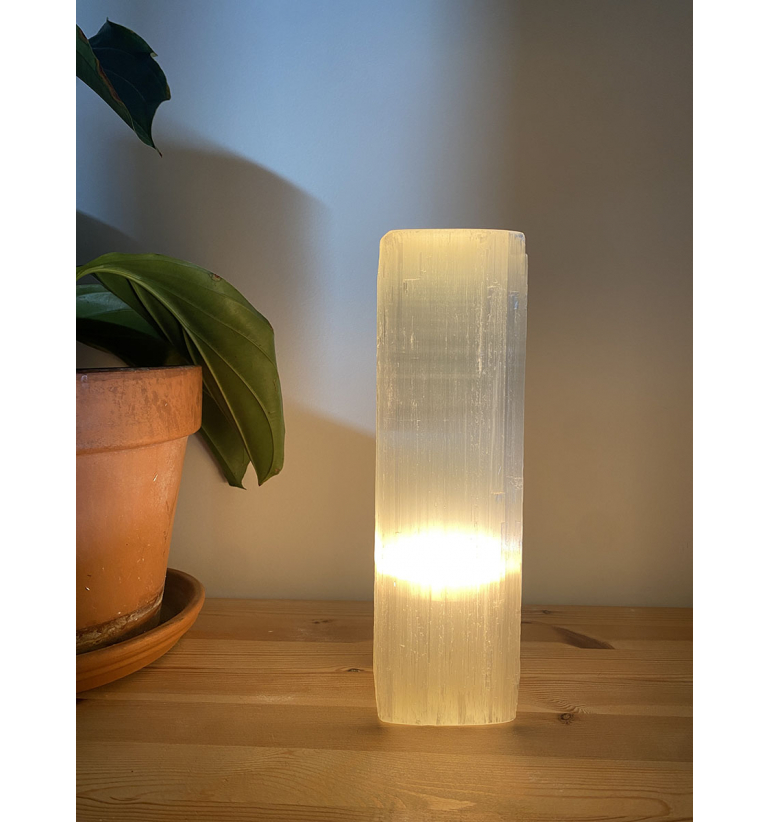 Lámpara de Selenita calidad extra 5kg