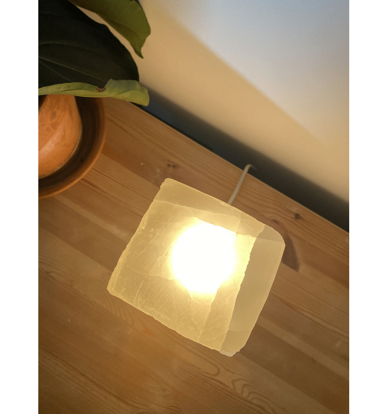 Lámpara de Selenita calidad extra 5kg