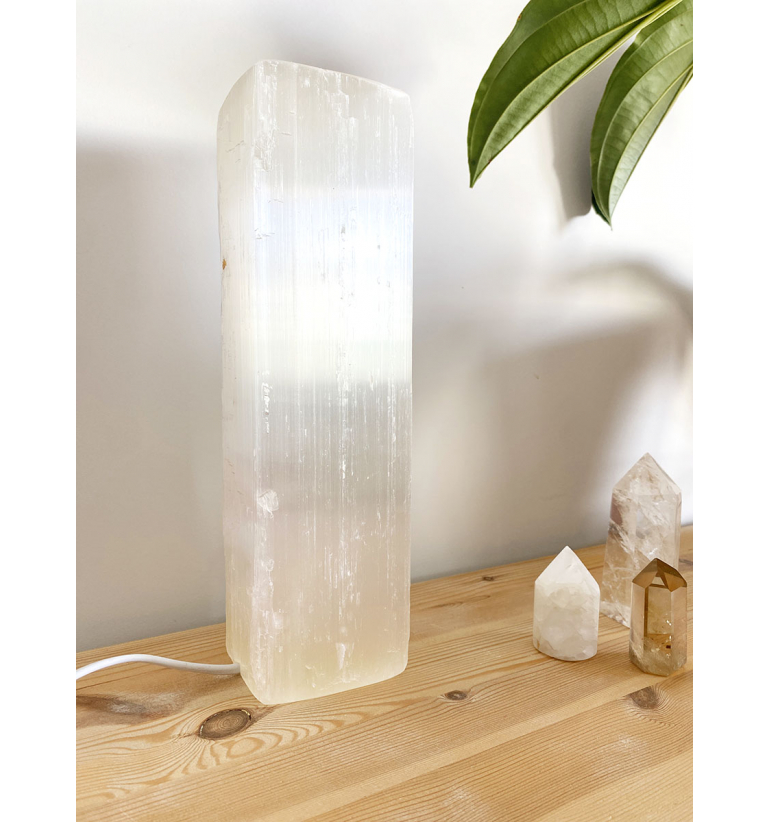 Lámpara de Selenita calidad extra 5kg