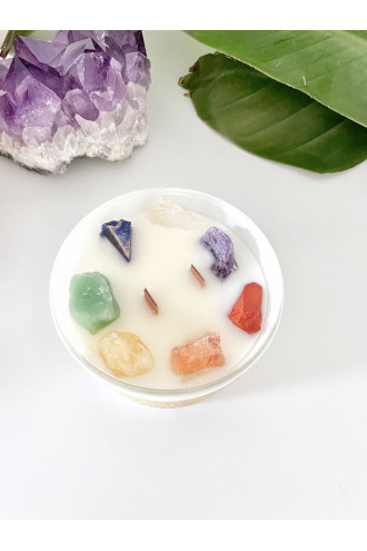 VELA SIETE CHAKRAS de Mukhas. Perfume etéreo, oriental, vibrante. 2