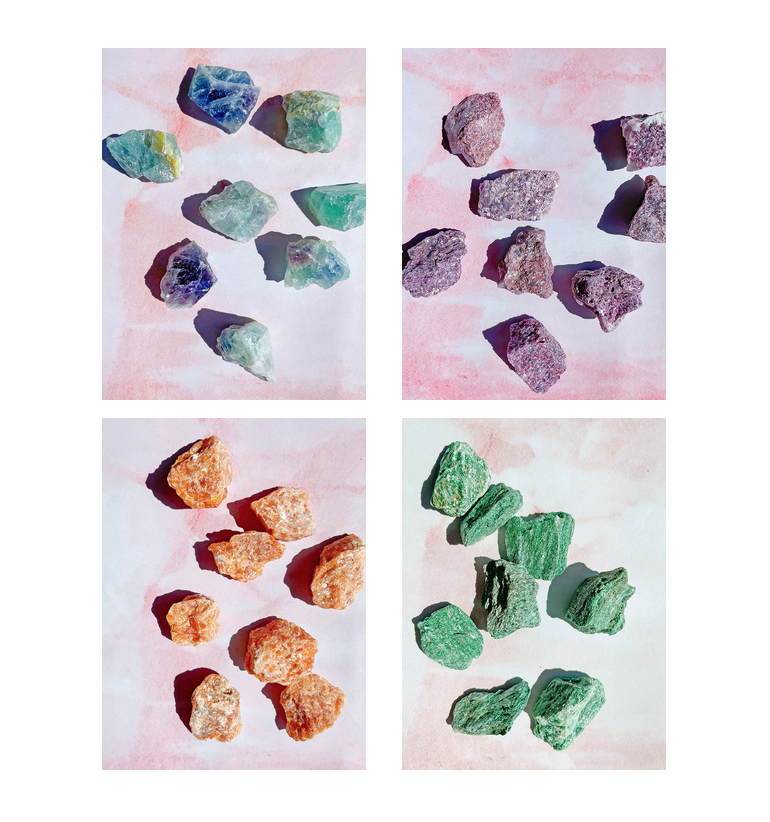 Rodado en bruto de Calcita amarilla...