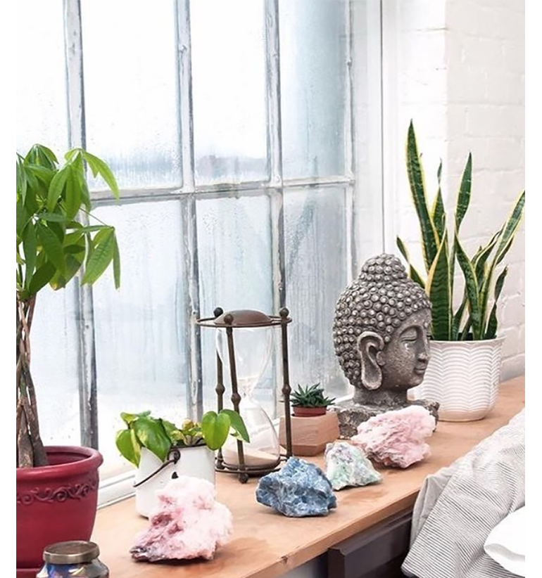 Zoisita con Rubí en bruto